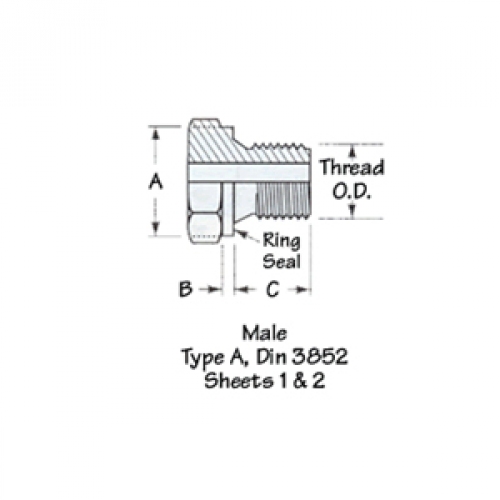 DIN 3852 Couplings Type A&B(Parallel Threads) 메인페이지 미리보기